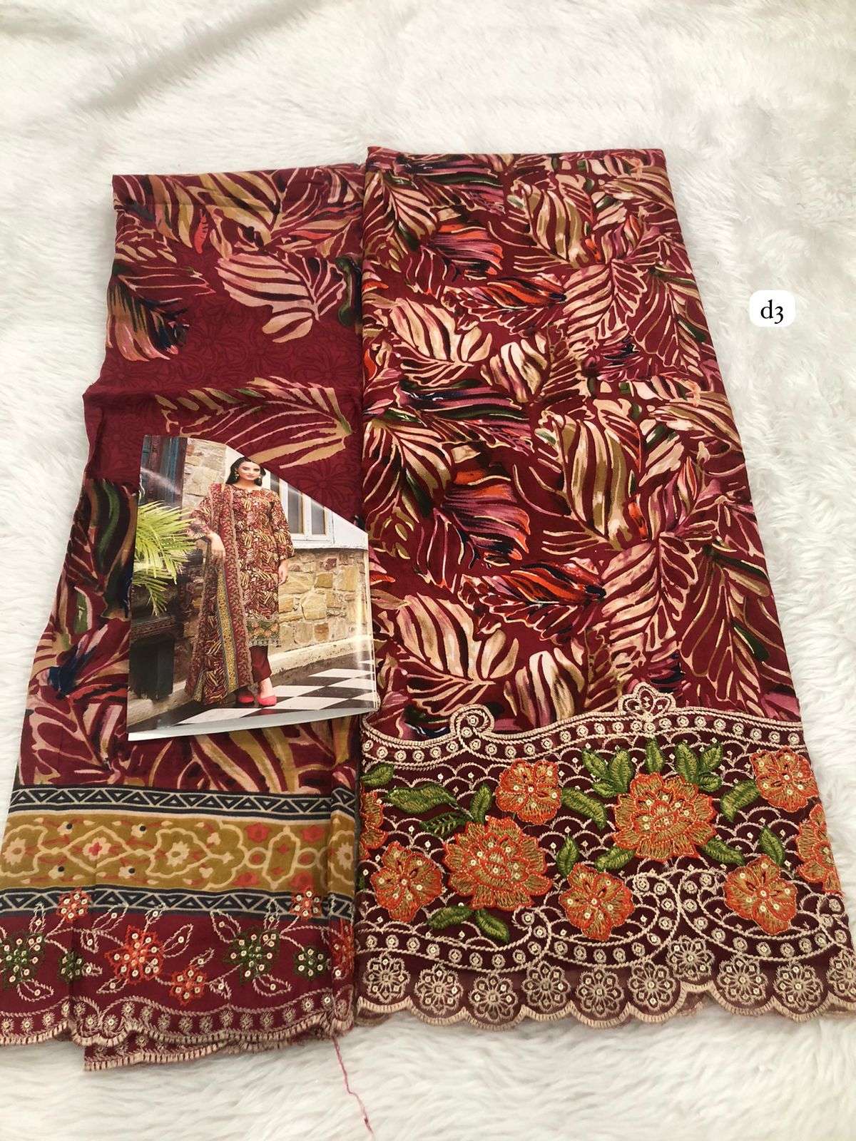 Falah Premium Cotton Collection code -30602 By Falah Designer